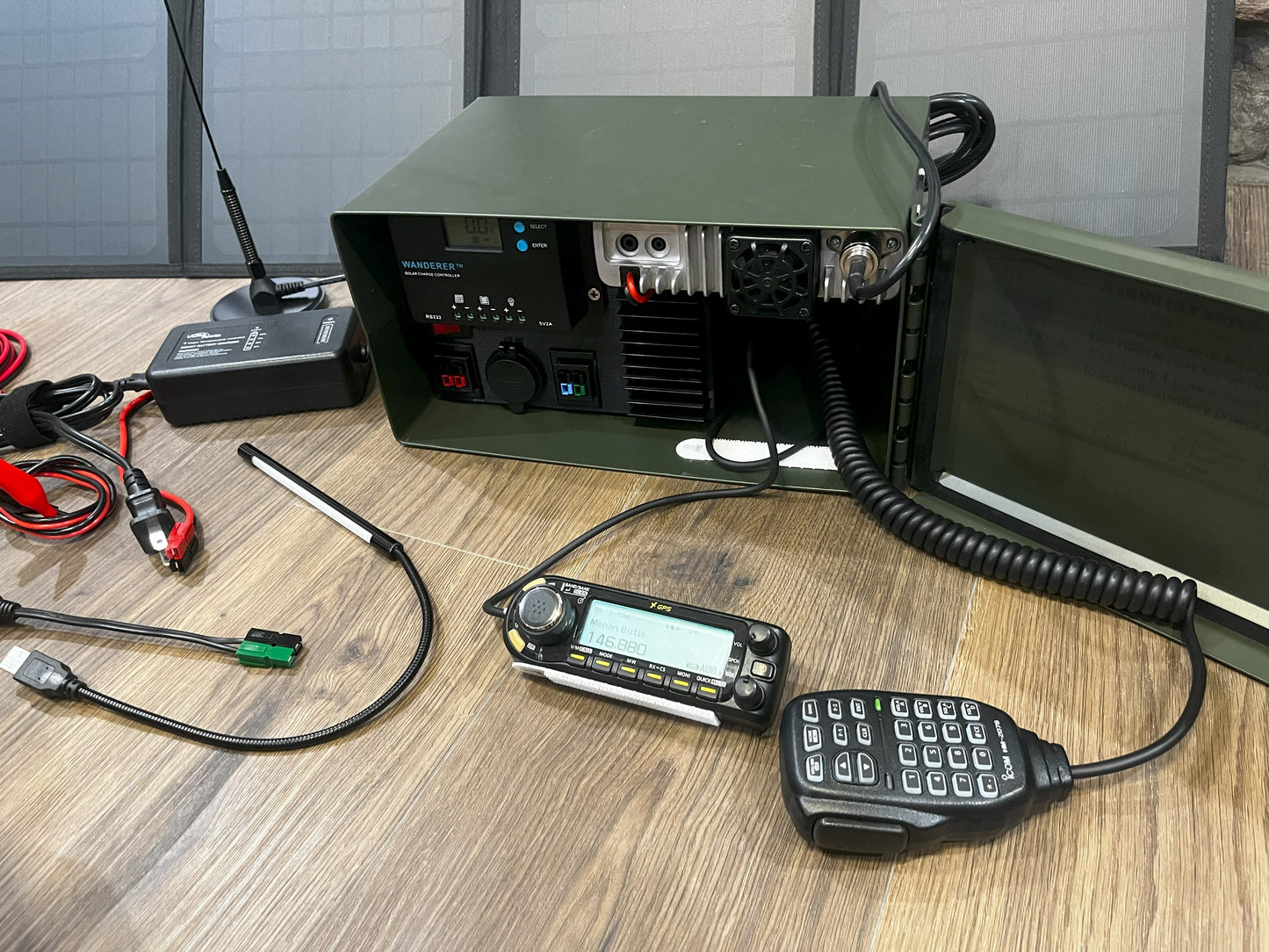 Amateur radio with many configurations