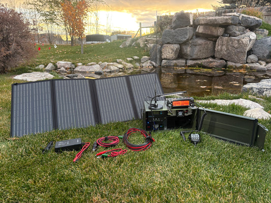 Hammo Can w/ Yaesu FTM Series Radio - Amateur (Ham) Radio Go Box - Solar Generator