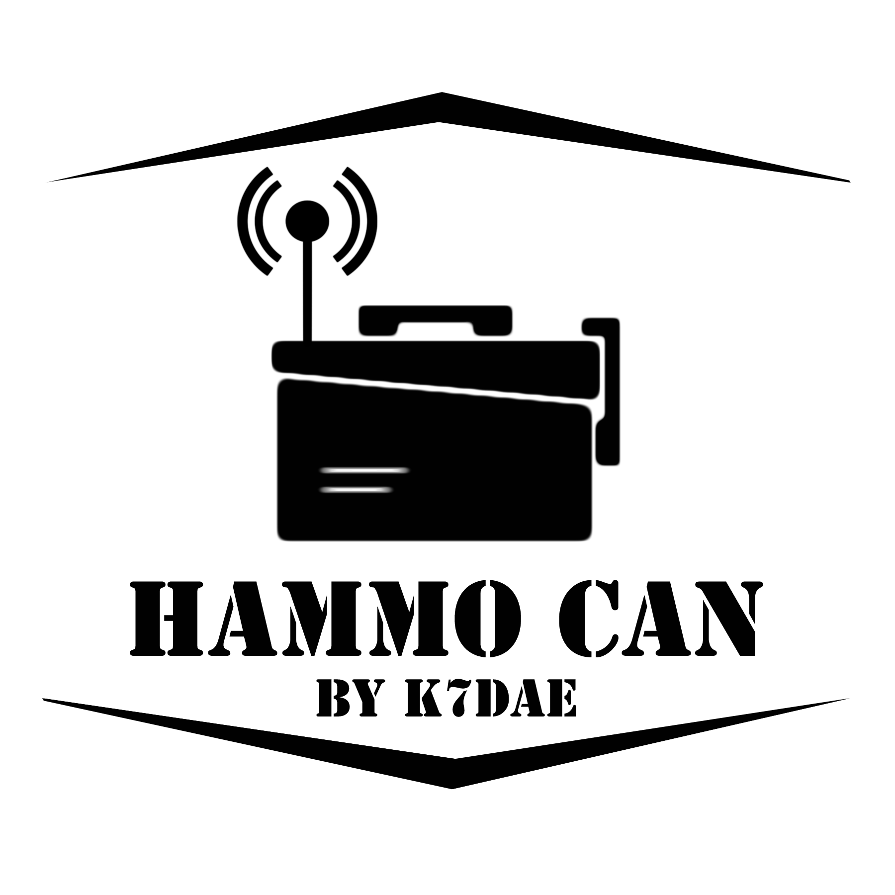 Hammo Can Logo - Ham radio go box kits